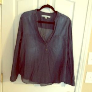Jean blouse